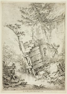 Tvätterskan av François Boucher