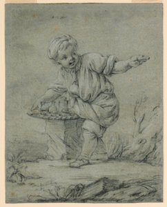 Den ungdomliga säljaren av François Boucher