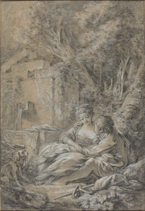 Ansikte mot ansikte av François Boucher