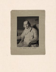 Porträtt av Joseph Marie Jacquard (1752-1834) av François Carquillat