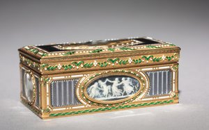 Snusdosa, 1774-80 av François Chazeray