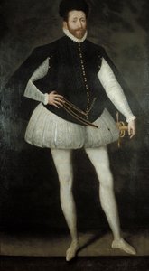 En adelsman från hovet i Valois av François Clouet