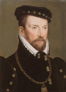 Amiral Gaspard II de Coligny av François Clouet