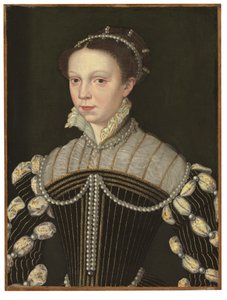 Elisabeth av Valois, drottning av Spanien av François Clouet
