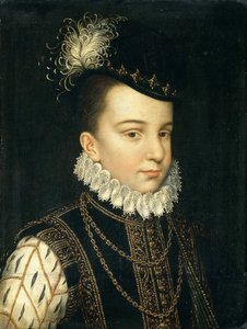 François-Hercule de France, hertig av Alençon 1554-1584, ca 1566.