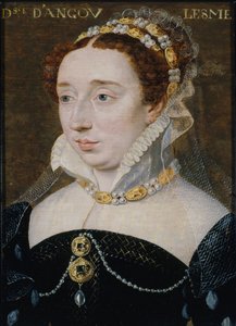 Porträtt av Diane de France, hertiginna av Angoulême 1538-1619, 1570.