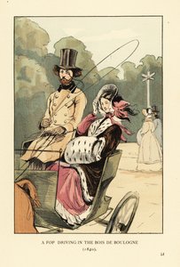 En fopkörning i Bois de Boulogne av François Courboin