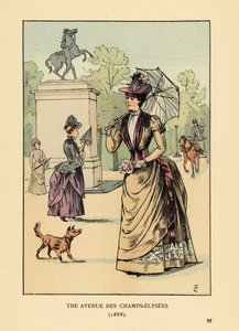 Avenue des Champs-Elysées 1888 av François Courboin