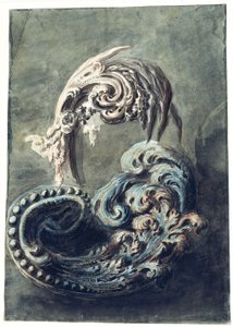 Rulla Ornament av François Cuvilliés the Younger