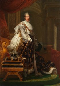 Franska: Charles X en habits de sacre Charles X av Frankrike