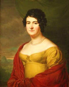 Porträtt av Henriette Rose Peronne de Sercey