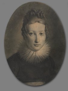 Porträtt av Marie-Louise, hertiginna av Parma