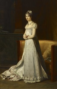 Porträtt av Stéphanie de Beauharnais (1789-1860)