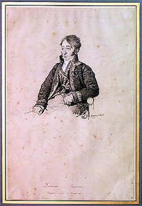 Jean-Francois Lesueur (1760-1837) 1828 (kol på papper) av François Joseph Heim