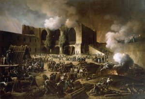 Försvaret av slottet Burgos i oktober 1812