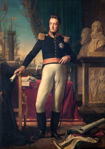 Porträtt av kung William I av Nederländerna, 1823