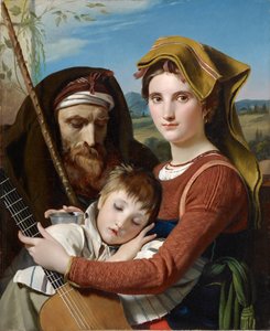 Roman Shepherd Family i Campagna, 1823