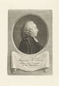 Porträtt av Joannes Willmet av François Joseph Pfeiffer (I)