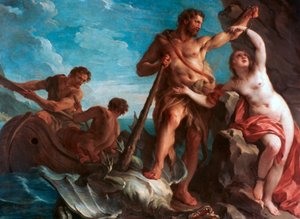 Herakles levererar Hesione, c1708-1737