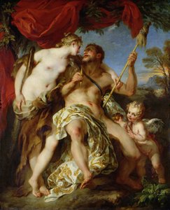 Hercules och Omphale, 1724