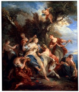 Europas våldtäkt, c1725
