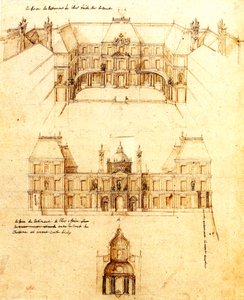 François Mansart, projekt för Blois - Cosperec 1998 s. 160