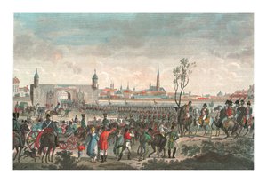 Fransmännens intåg i Wien, 14 november 1805, c1850