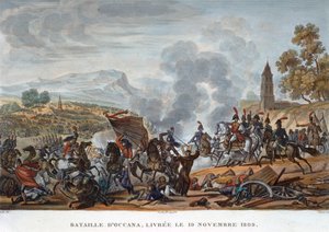 "Slaget vid Occana, 19 november 1809"