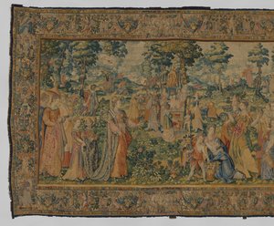 Gobeläng med historien om Niobes stolthet, från Diana-serien The Histories of Diana (serietitel) av François Spiering