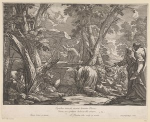 Elias i den eldiga vagnen av François Tortebat
