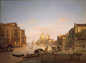 Canal Grande i Venedig, av Francesco Vervloet