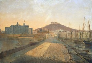 Utsikt över Certosa i San Martino och Sant