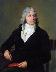 Porträtt av Louis-François Bertin av Francois Xavier Fabre