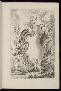 Cartridge with Dragon, Book of Cartridges för olika användningsområden av François de Cuvilliés the Elder