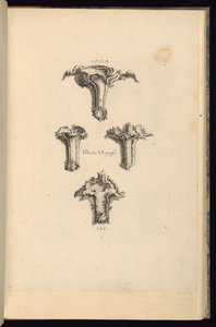 Häftningsdesigner av François de Cuvilliés the Elder