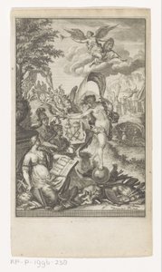 Allegori om Makedoniens seger Titelsida för: Marcus Iunianus Iustinus en Abraham Gronovius, Iustini Historiae Philippicae, 1719