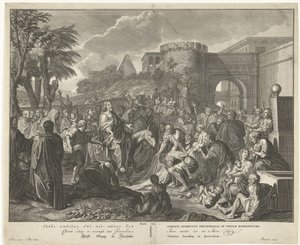 Kristi inträde i Jerusalem Kristus går in i Jerusalem (titel på objekt)