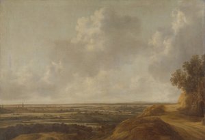 Panoramalandskap Panorama på landsbygden runt Kleve av François van Knibbergen