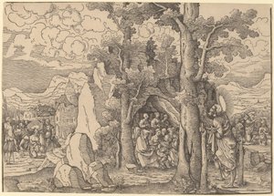 Sankt Johannes Döparen predikar