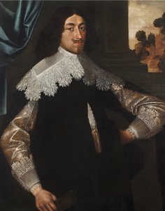 Porträtt av Eugène de Berghes, greve av Grimbergen, 1641 (par 3114331) av Frans Denys
