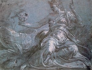 The Allegory of Touch, c1516-1570 av Frans Floris