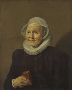 En gammal dam, 1628 av Frans Hals