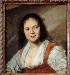 La Bohemienne Målning av Frans Hals l