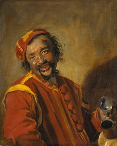 Leende man med kanna, känd som Peeckelhaeringh av Frans Hals