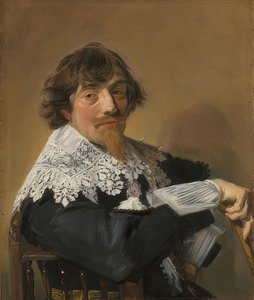Porträtt av en man. Omkring 1635 av Frans Hals