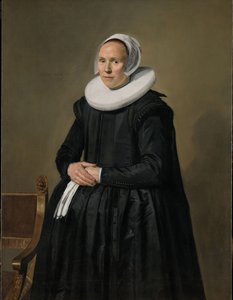 Porträtt av Feyntje van Steenkiste, 1635 av Frans Hals