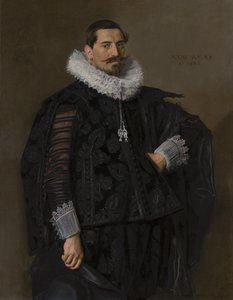 Porträtt av Jacob Pietersz Olycan (1596-1638) av Frans Hals