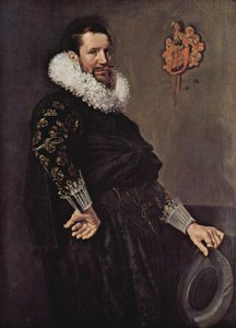 Porträtt av Paulus van Beresteyn (1588-1636) av Frans Hals