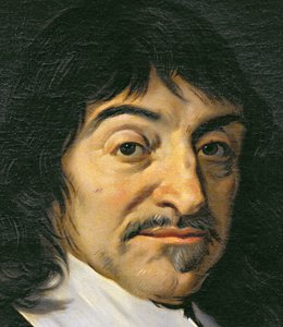Portræt af Rene Descartes (1596-1650) ca. 1649 (detaljer fra 32939) sverige