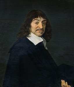 Porträtt av Rene Descartes (1596-1650) c.1649